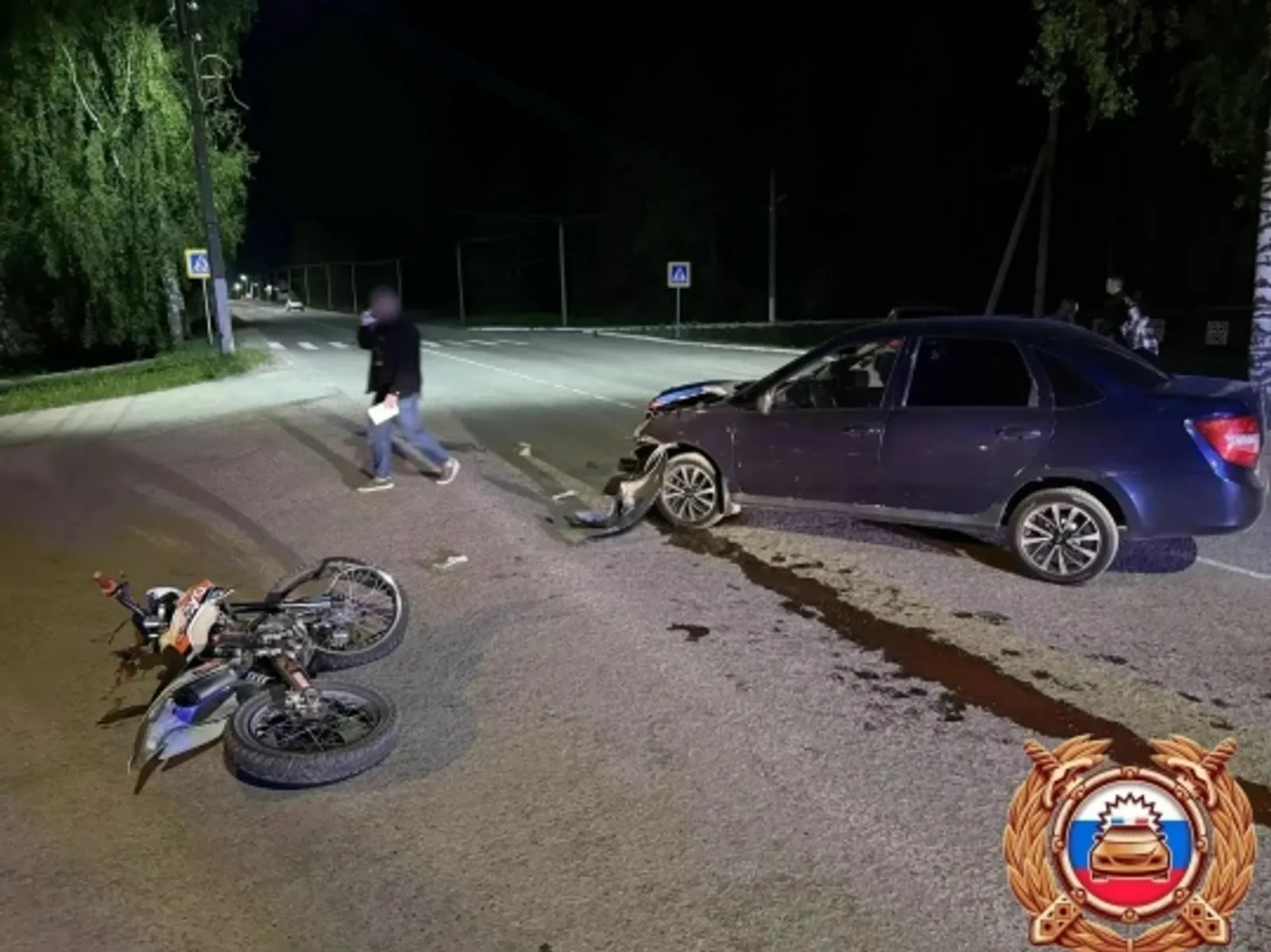 Бәләбәйдә балигъ булмаган питбайк йөртүче белән юл-транспорт һәлакәте