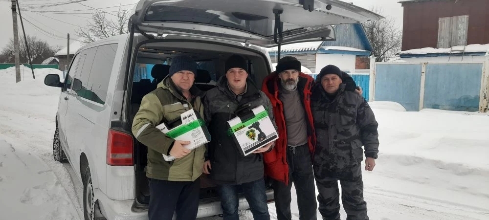 Үзебезнекеләргә, Запорожьега, гуманитар йөк җибәрделәр