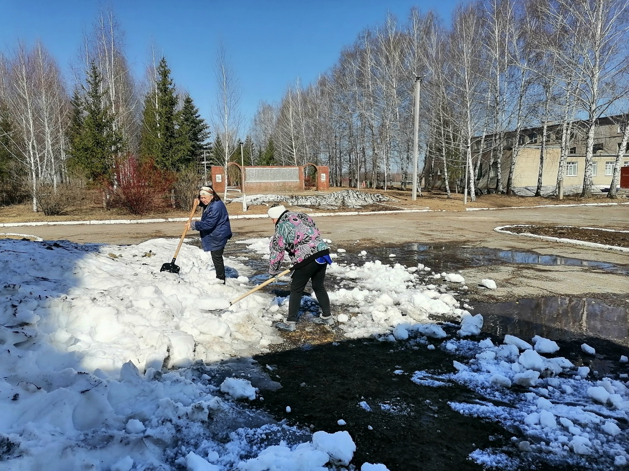 Знаменкалылар өмәдә актив катнашты