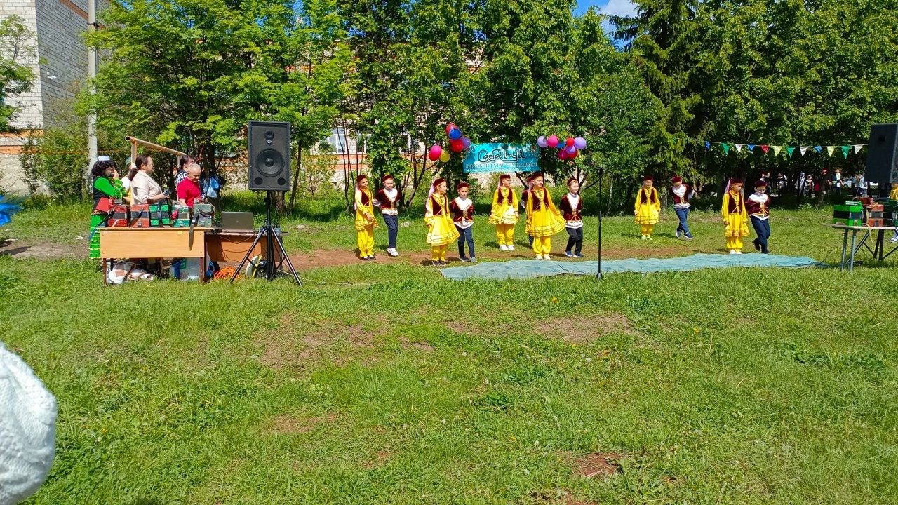 Күңелле шул балалар сабантуенда!