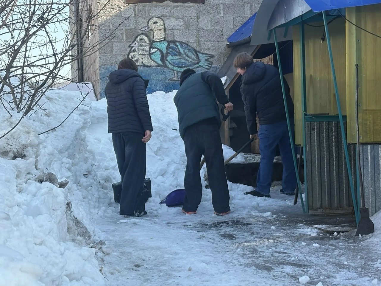 "Яшь гвардия" су басудан коткара