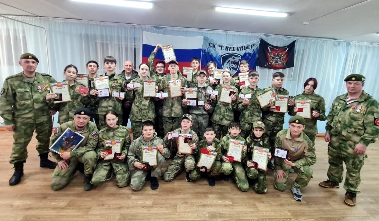 “Бөркет” хәрби-патриотик клубы (ВПК) курсанты исеменә лаек булдылар