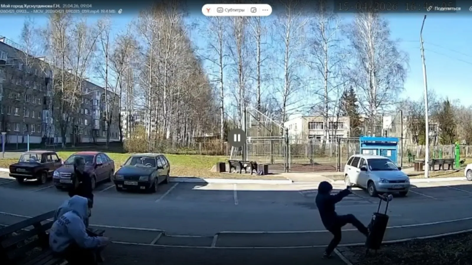 В Белебее полиция пресекла действия подростков-вандалов