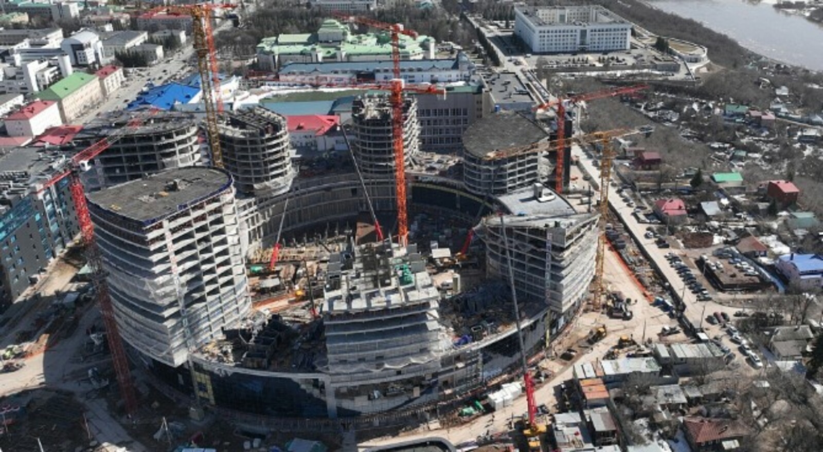 Как растёт первый в стране кампус