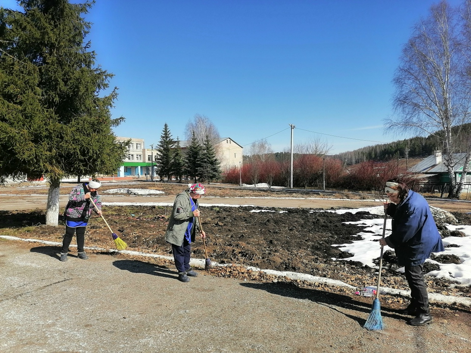 Знаменкалылар өмәдә актив катнашты