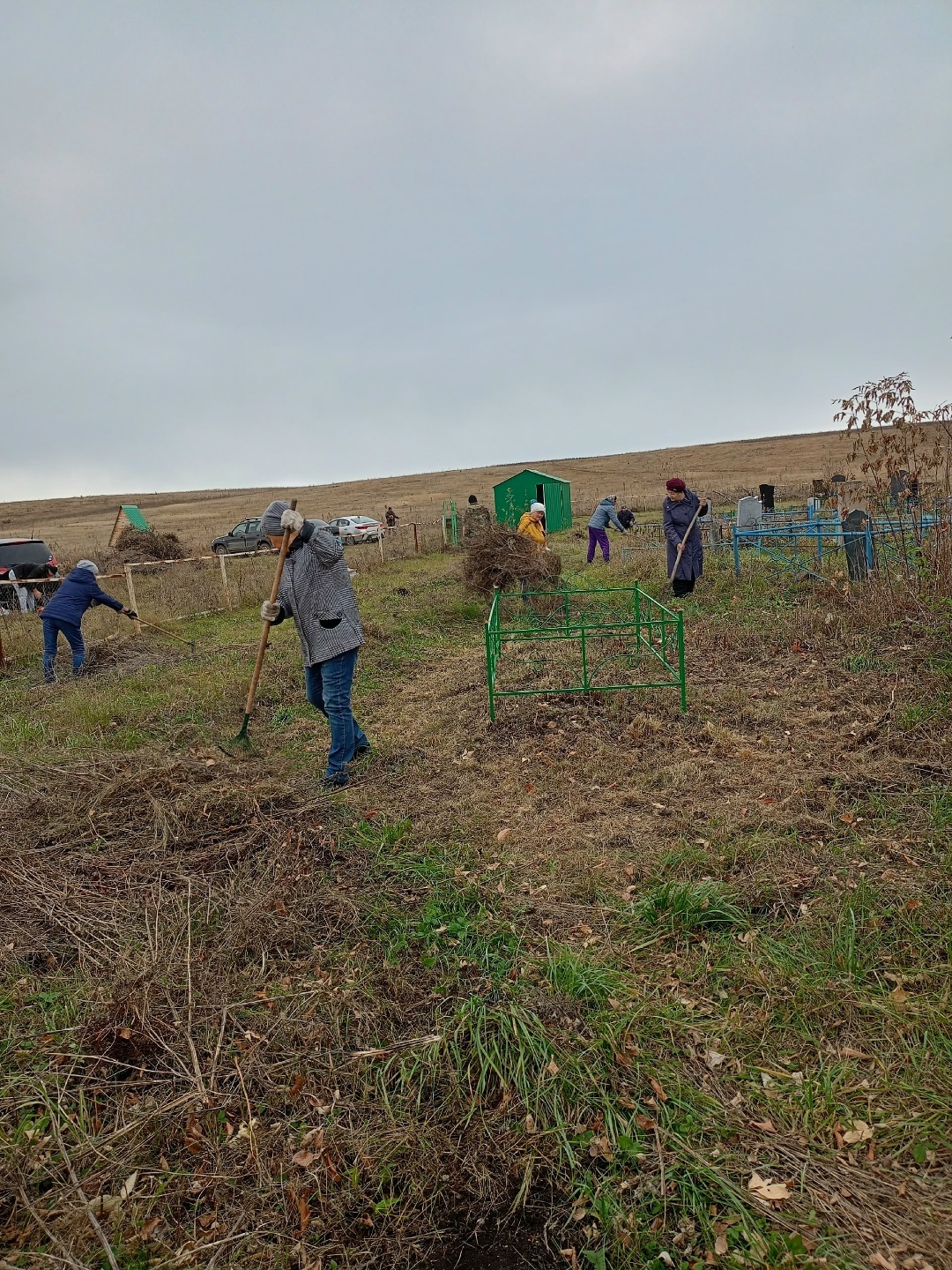 Чаганлы авылы зиратында өмә үтте