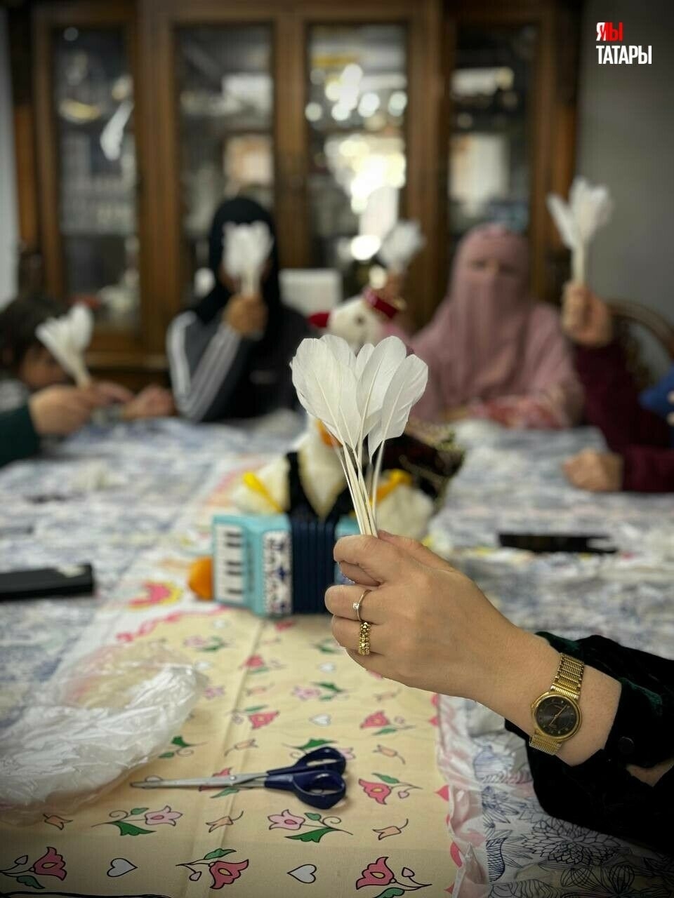 Мисырда беренче мәртәбә татарча «Каз өмәсе» узды