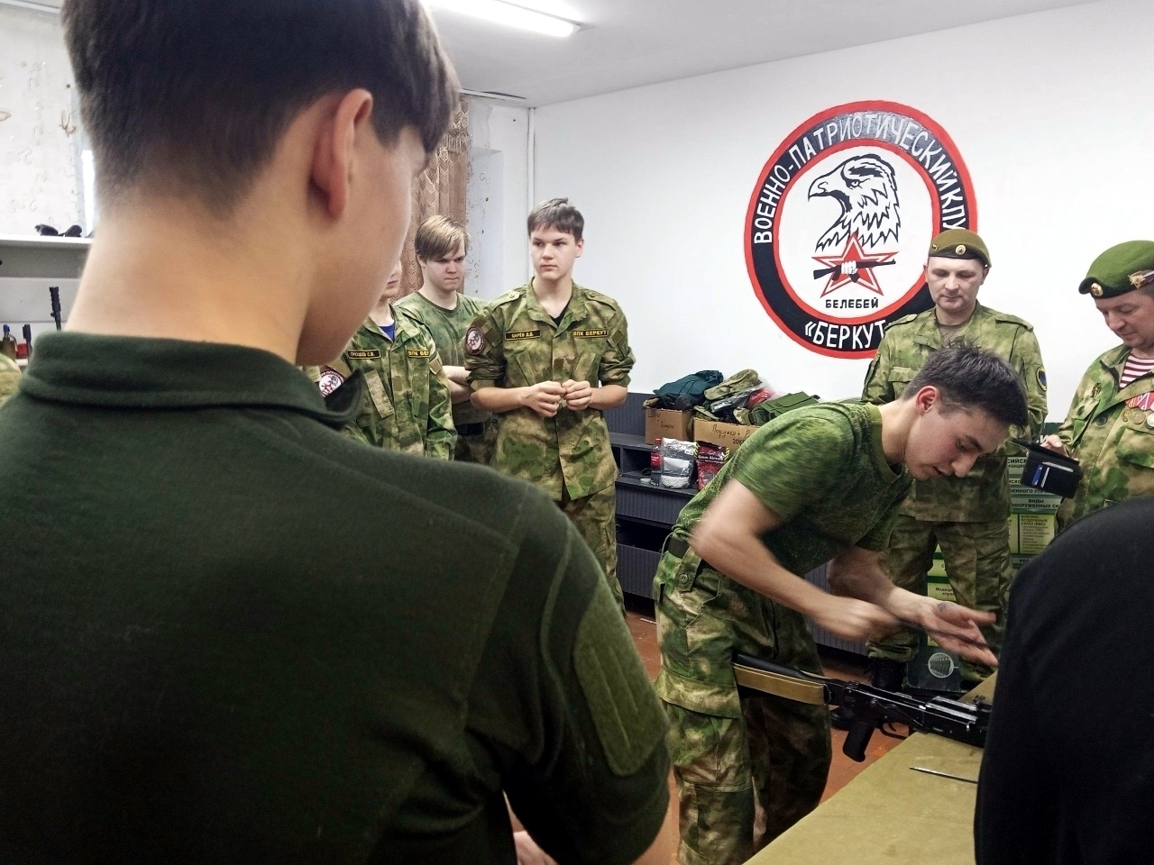 “Бөркет” хәрби-патриотик клубы (ВПК) курсанты исеменә лаек булдылар