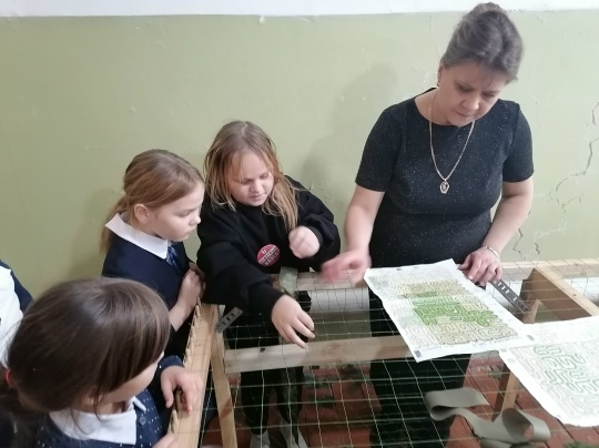 Знаменка  маскировка челтәре үрүчеләре тәҗрибә уртаклаша