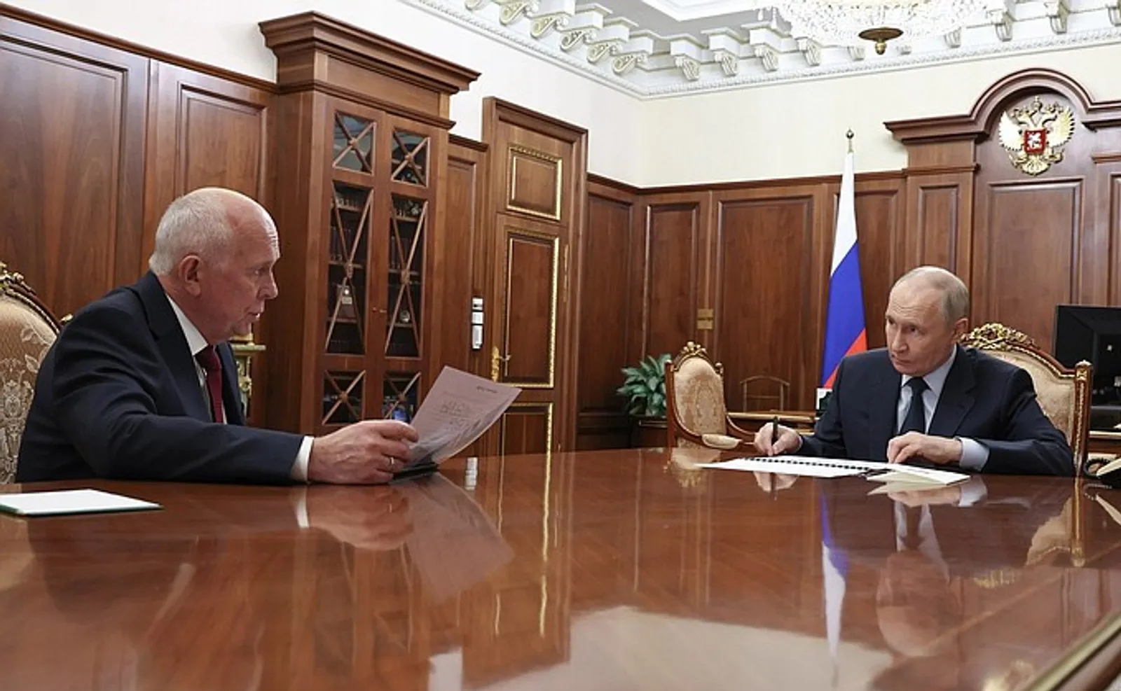 Встреча с главой госкорпорации «Ростех» Сергеем Чемезовым