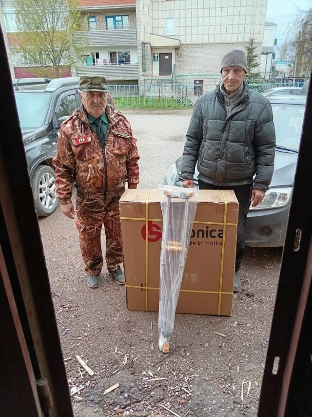 Ветераны собирают помощь госпиталям