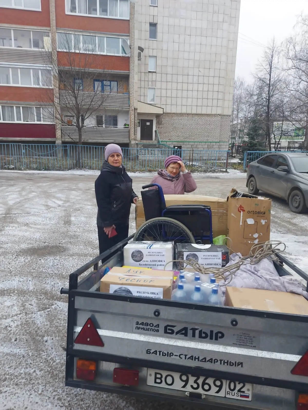 Анновкалылар үзебезнекеләр өчен ярдәм җыйдылар