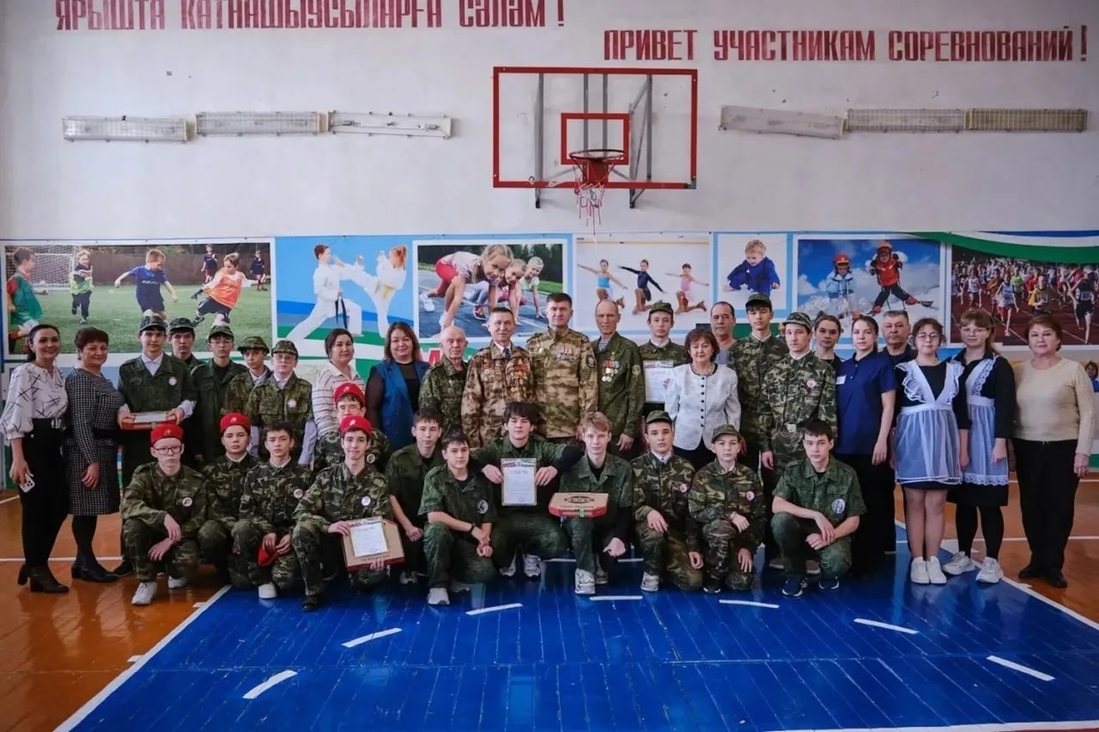 Бәләбәйдә бәйрәм алды хәрби-патриотик уеннары узды