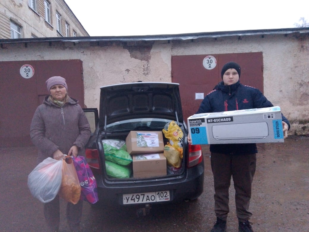 Бәләбәй районында үзебезнекеләргә  даими ярдәм туплана