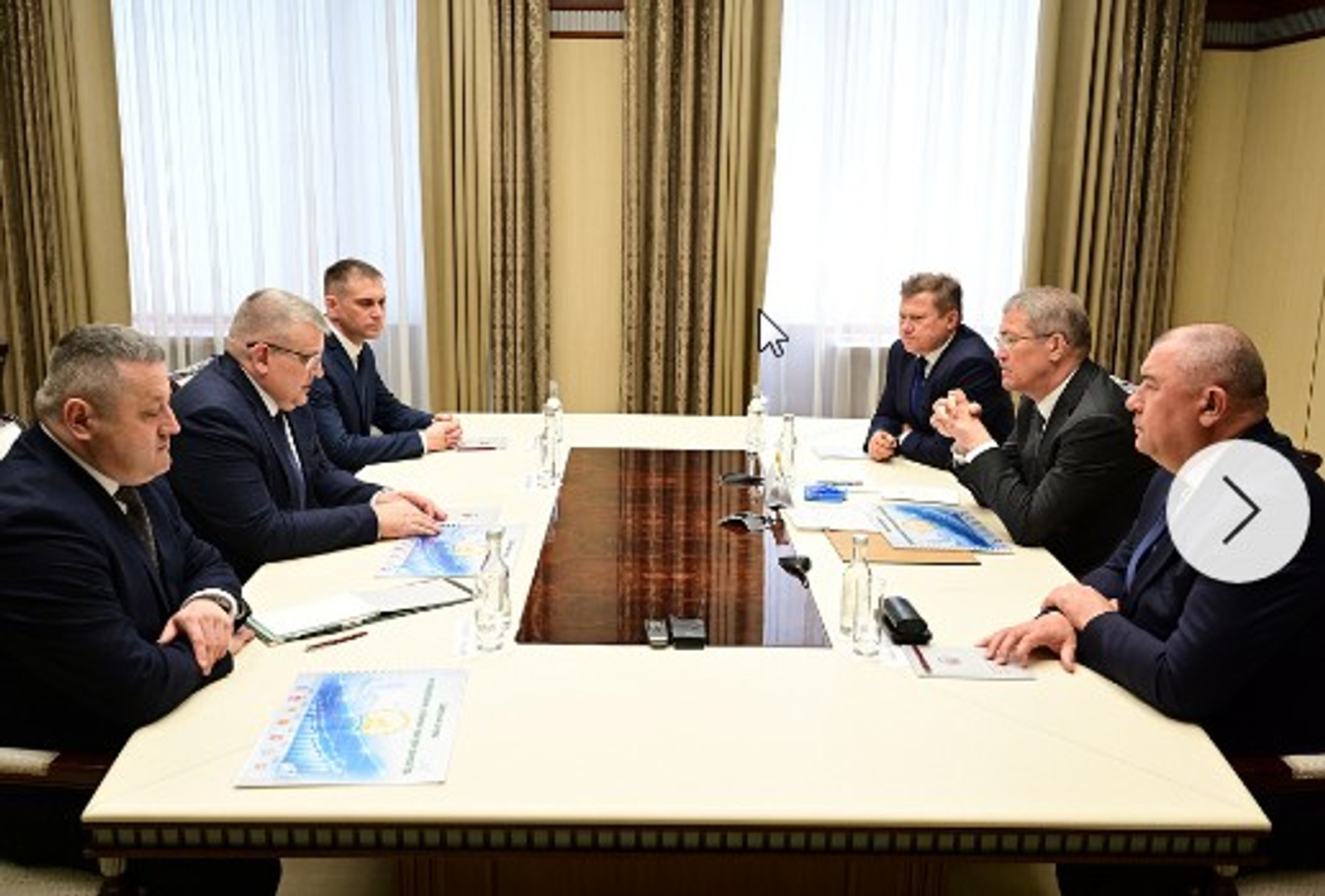 Встреча с начальником Пограничного управления ФСБ России