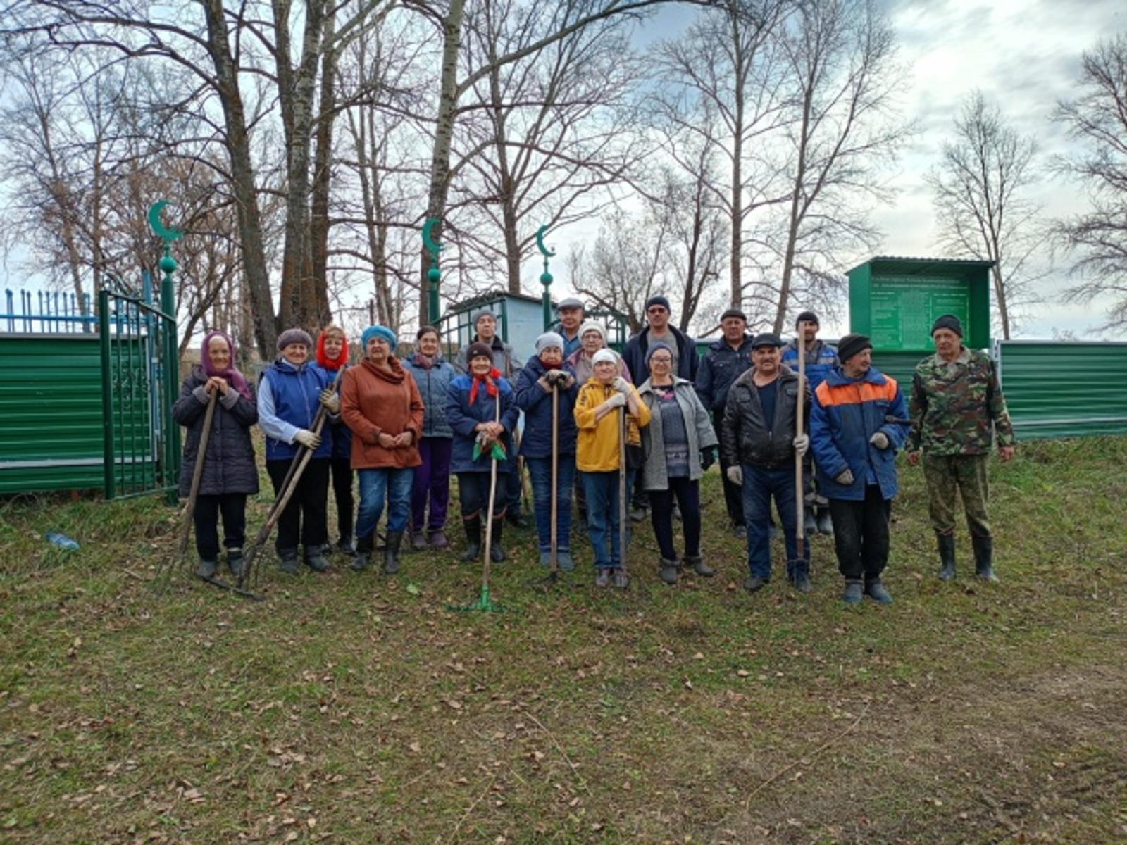 Чаганлы авылы зиратында өмә үтте