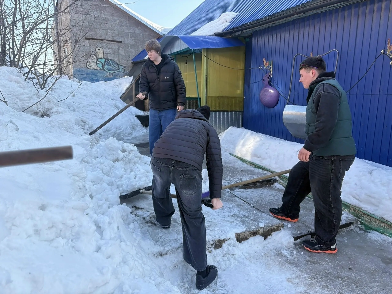 "Яшь гвардия" су басудан коткара