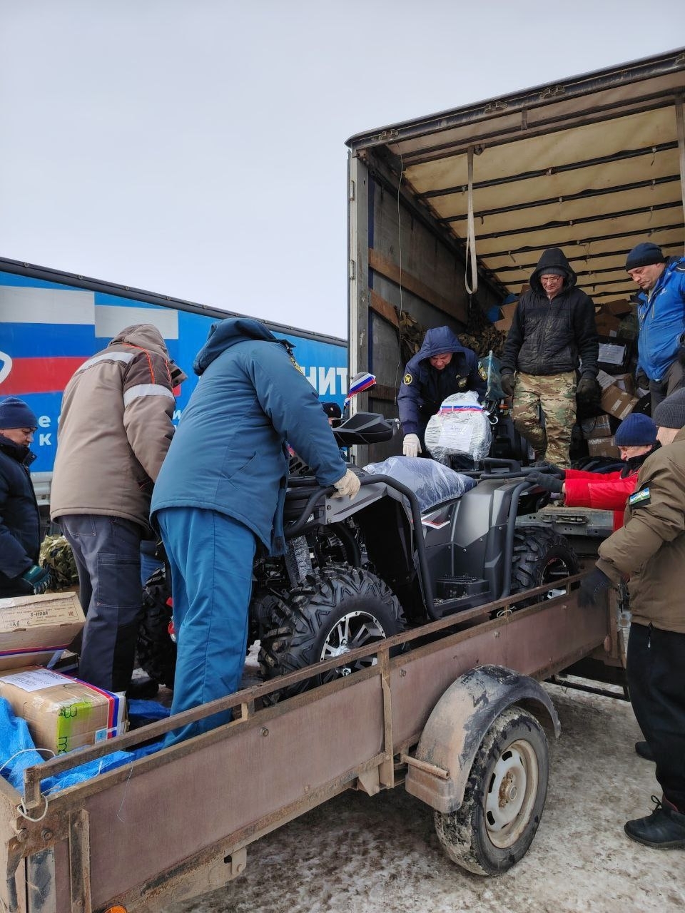 Башкортстаннан 173 нче гуманитар конвой СВО зонасына барып җиткән